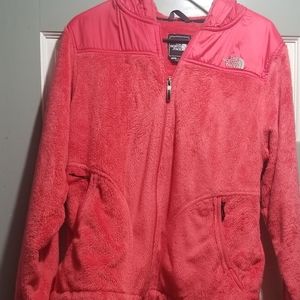 Zip up north face hoodie